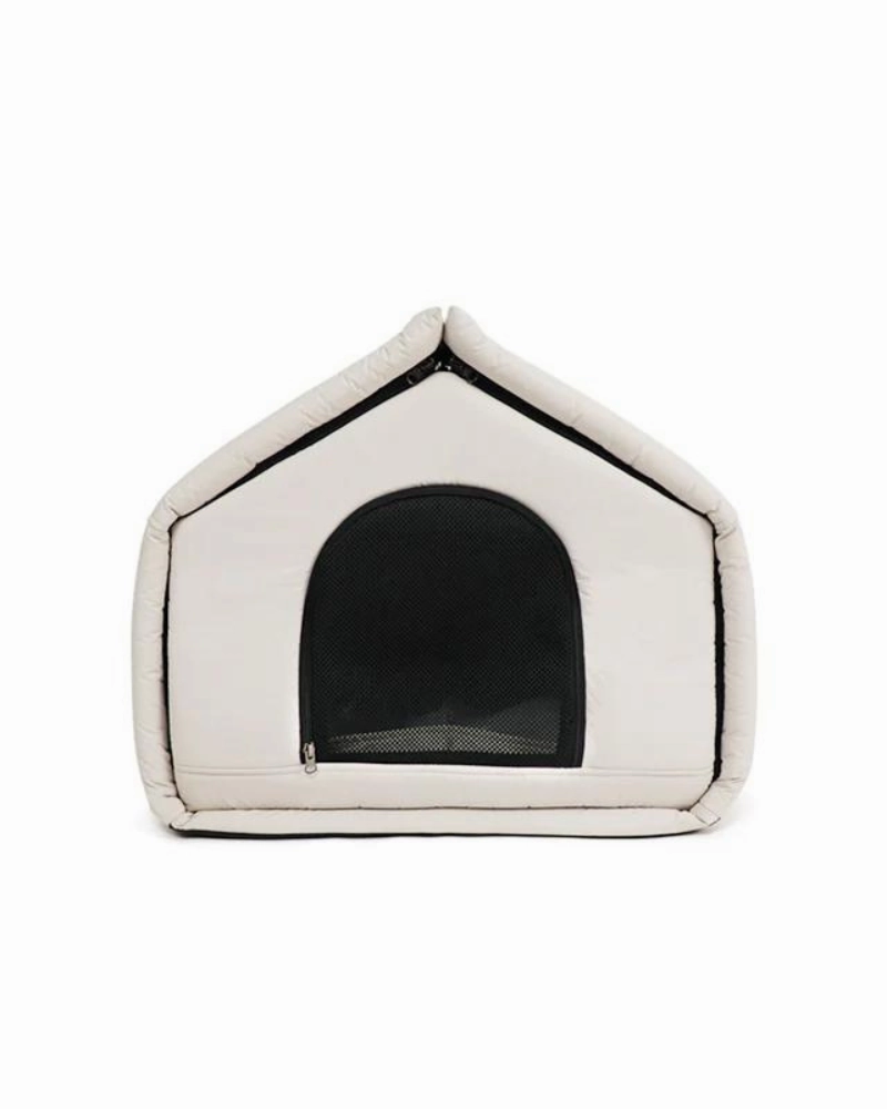 2-In-1 Pet Bed w/ Handles in Black or Beige (FINAL SALE)
