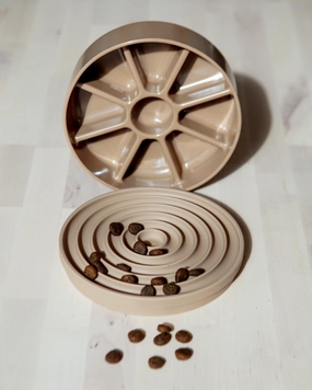 3-in-1 Bento Elevated Slow Feeder   Lick Mat