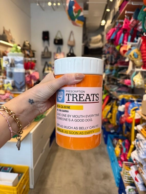 *Prescription* Dog Treat Jar