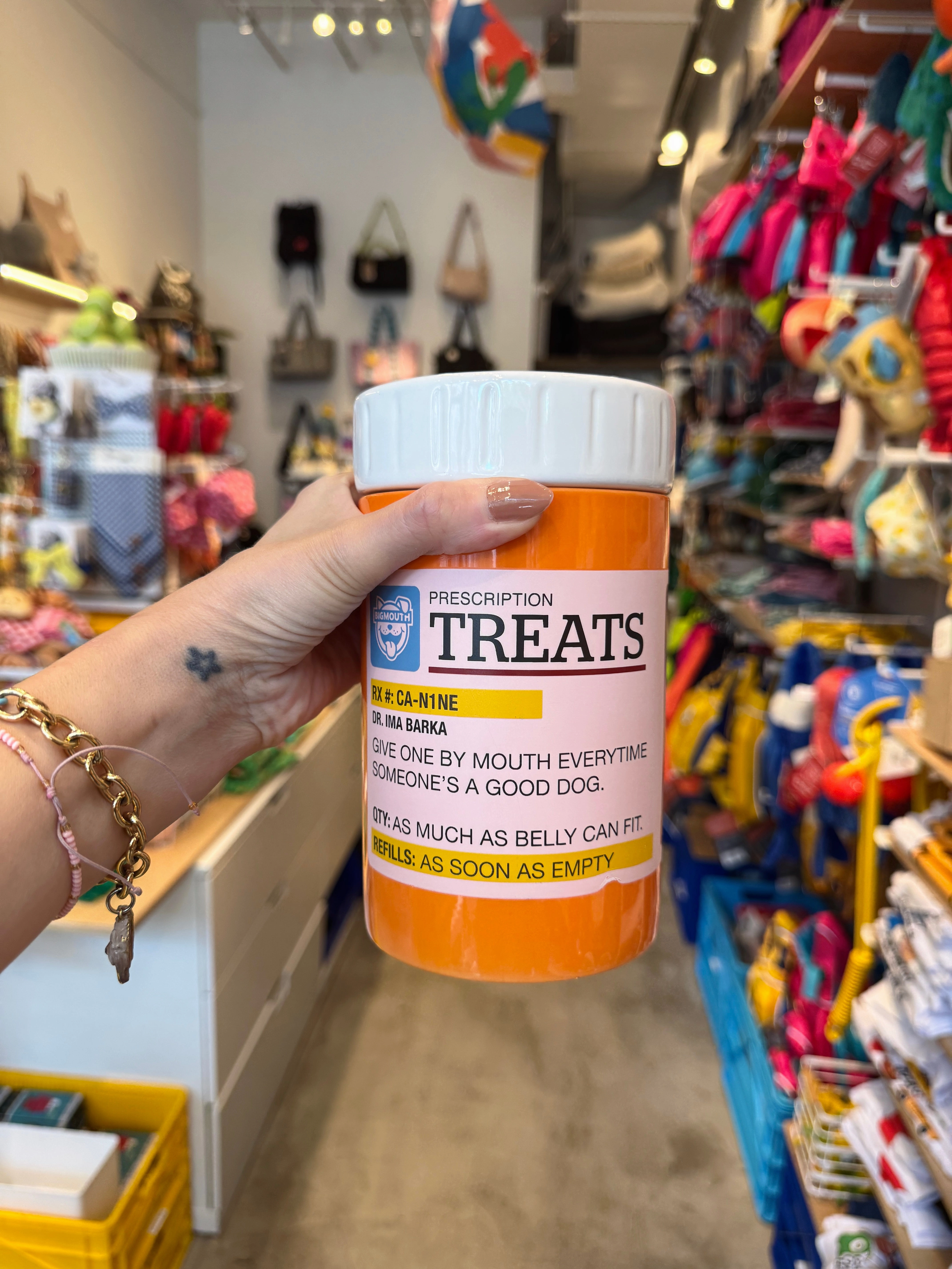 *Prescription* Dog Treat Jar