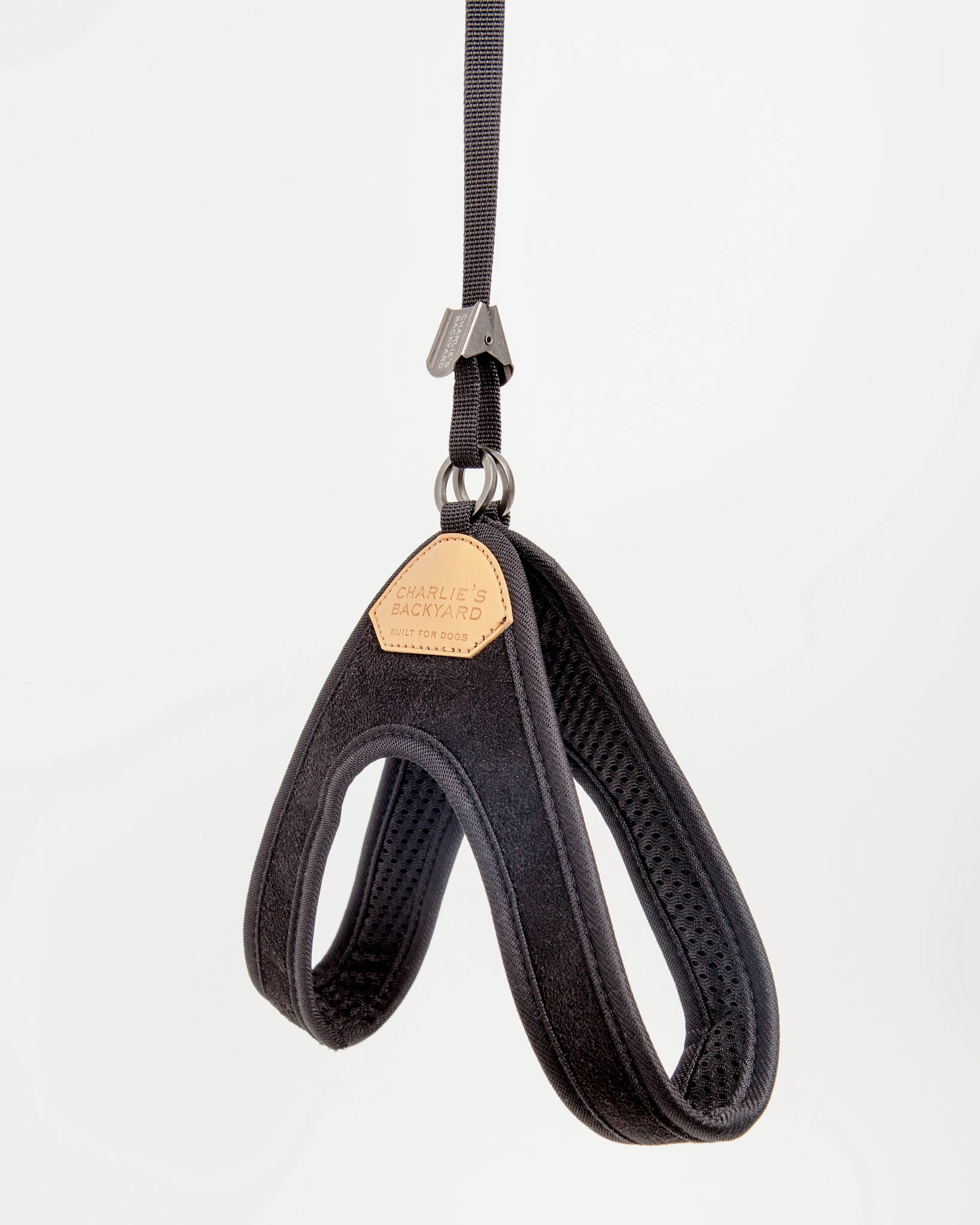 Adjustable Easy Dog Harness in Black