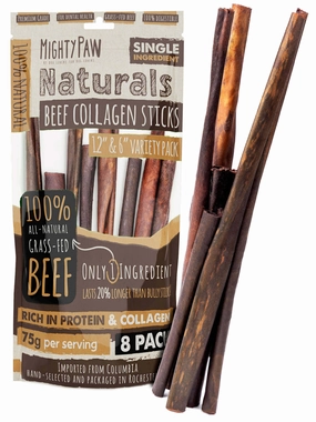 All-Natural Beef Collagen Sticks