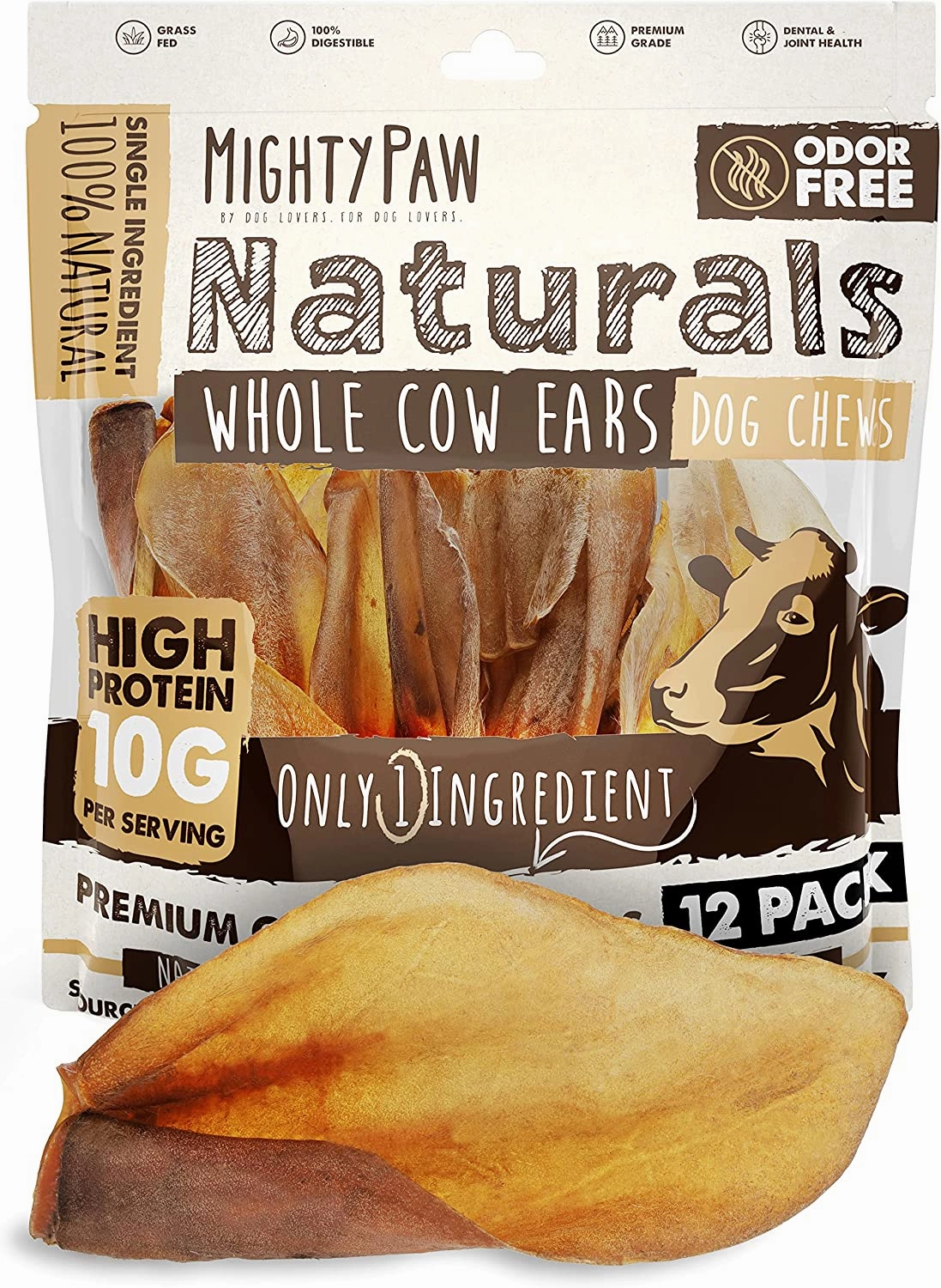 All-Natural Cow Ear Chews