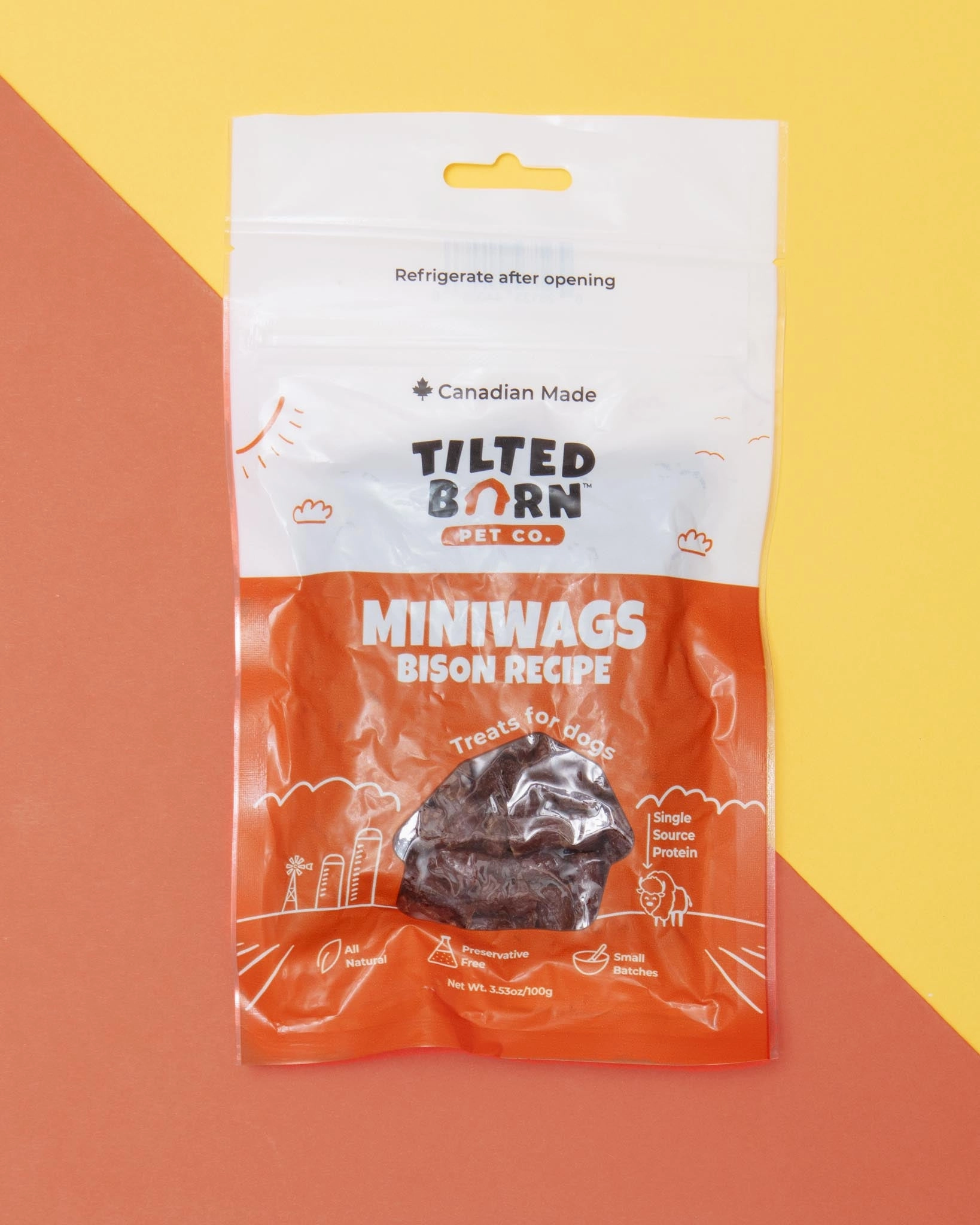 Bison Mini Wags Dog Treats