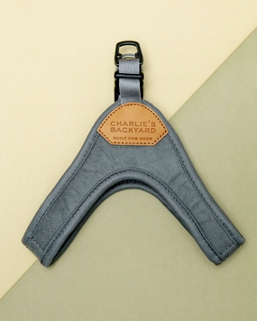 Buckle Up Easy Dog Harness in Gray