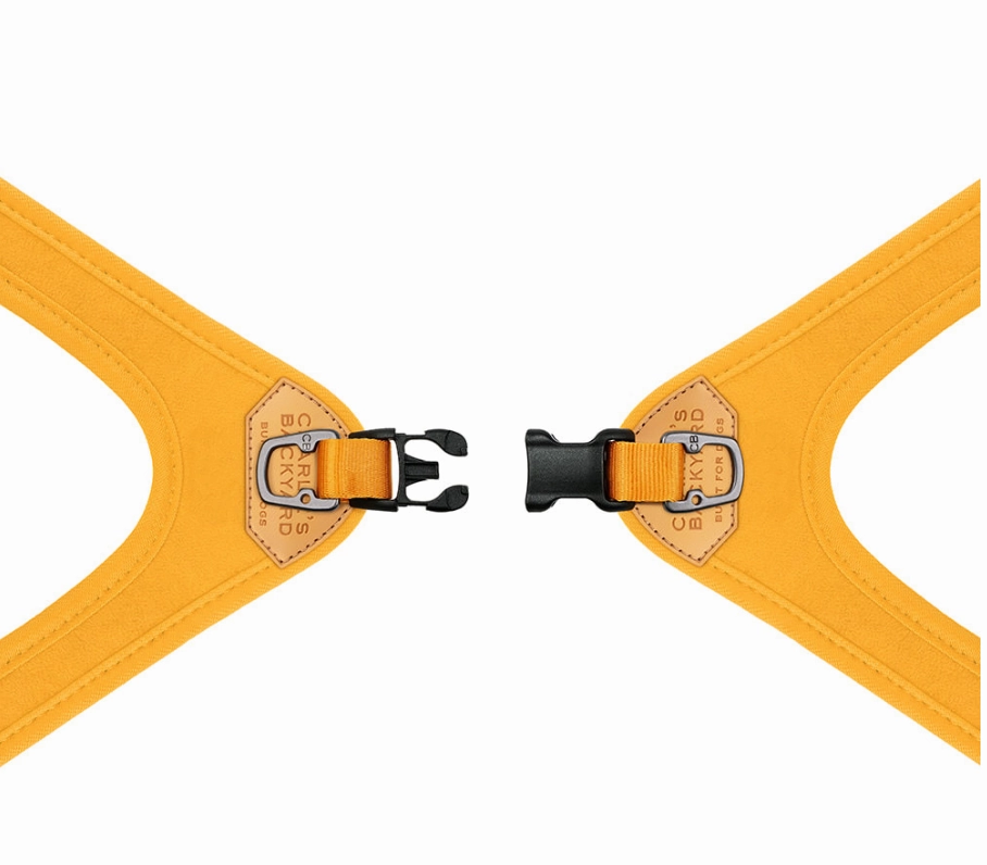 Buckle Up Easy Dog Harness in Yellow