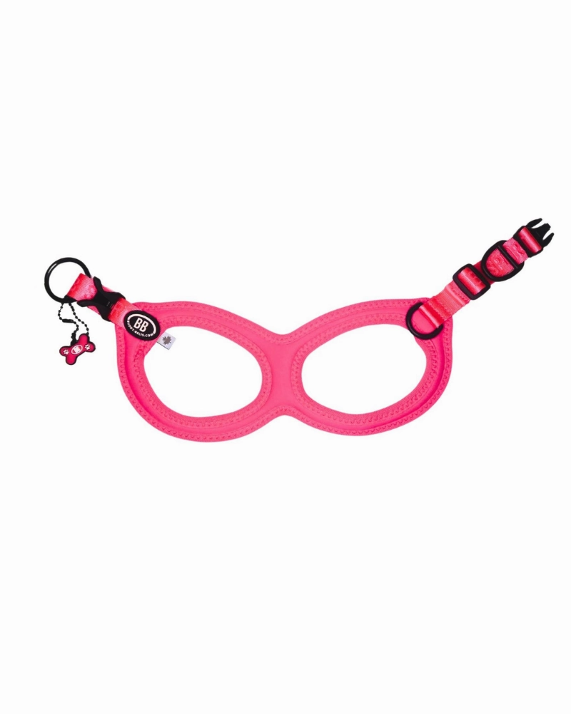 Buddy Belt Sport Harness for Dogs in Neon Pink