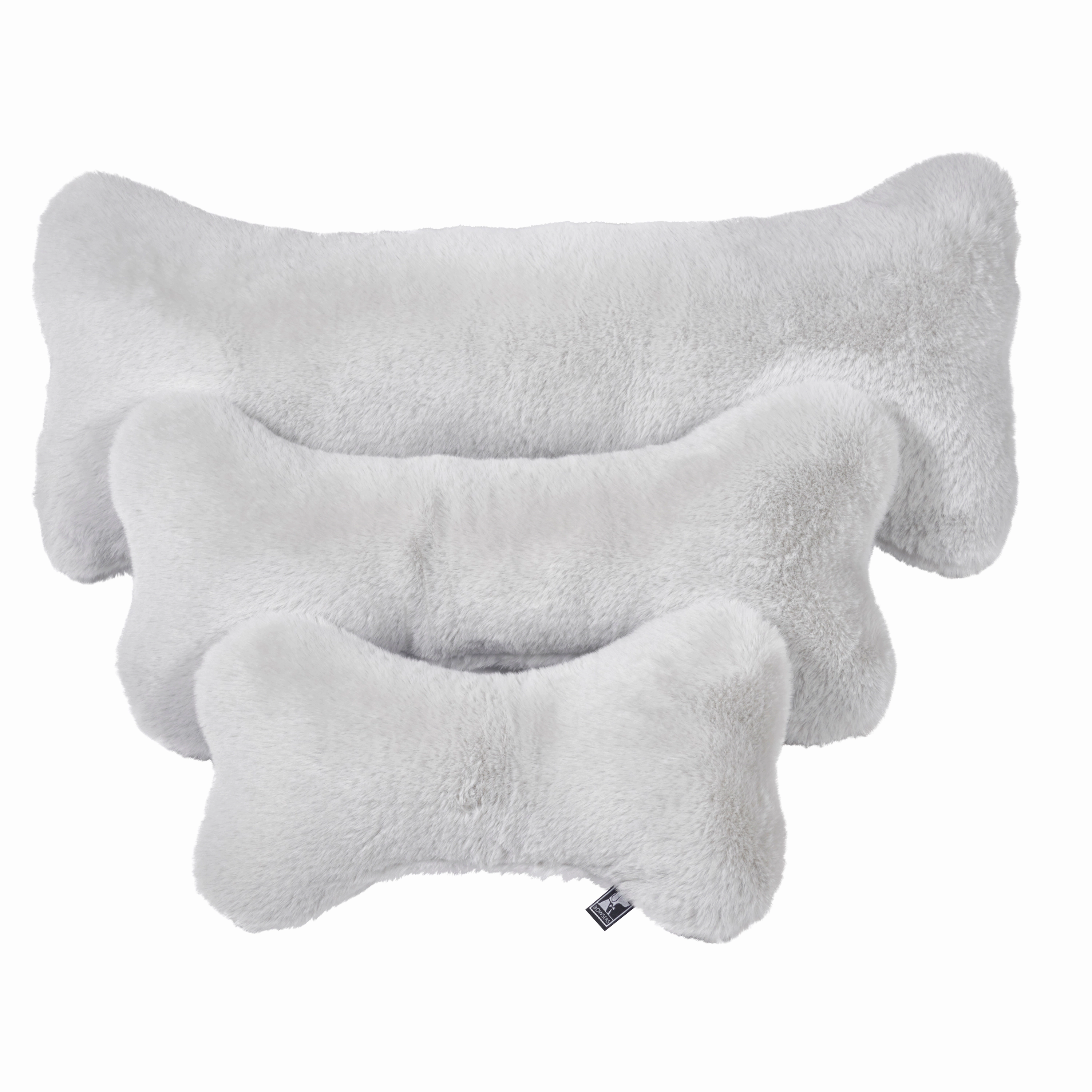 Bumper Bone Pillow | Cloud Faux Fur