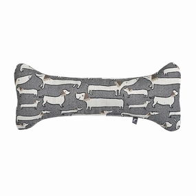 Bumper Bone Pillow | Dashing Dogs Woven