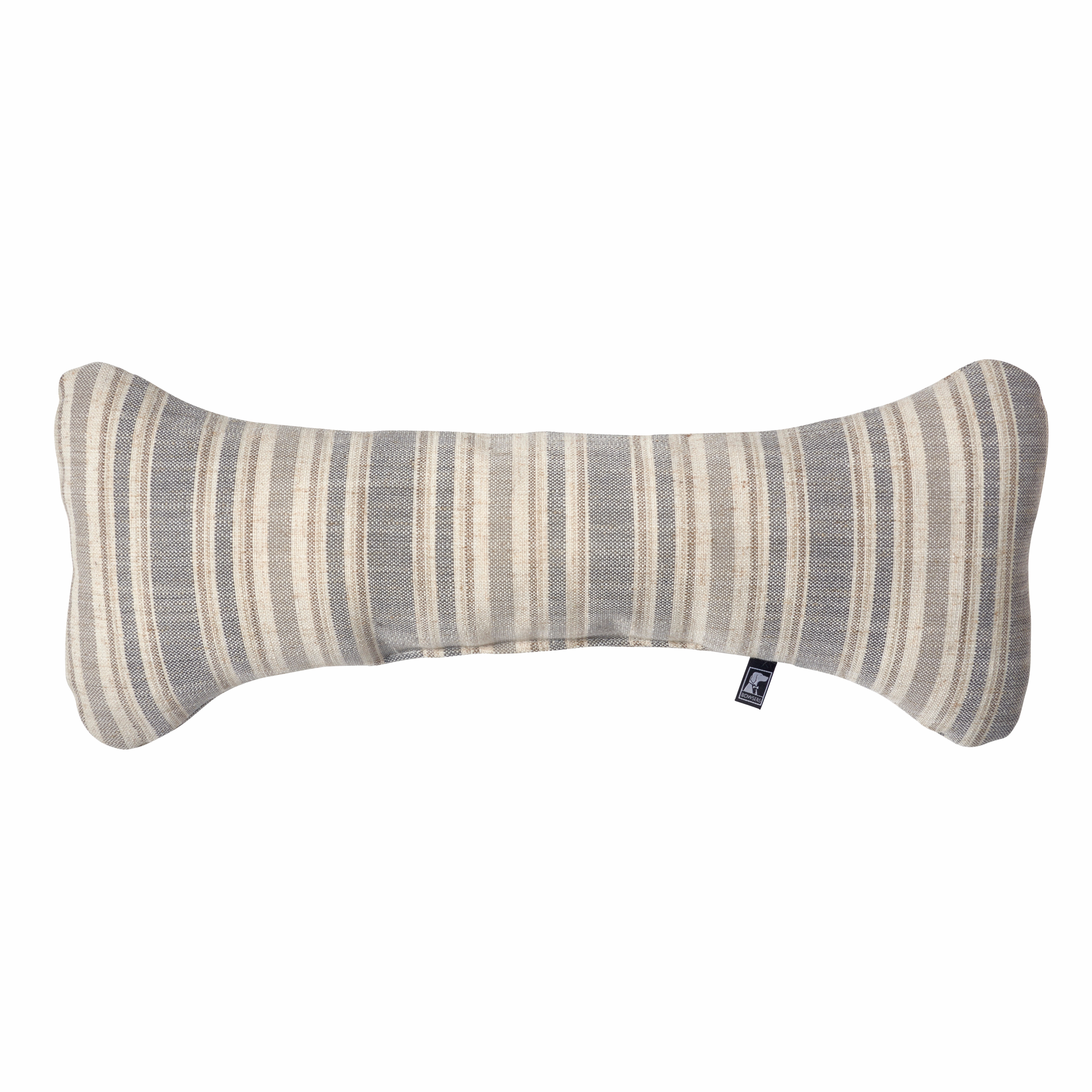 Bumper Bone Pillow | Woven Harper Stripe
