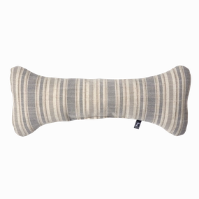 Bumper Bone Pillow | Woven Harper Stripe