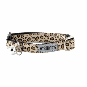 Cat Collar | Cheetah Tan