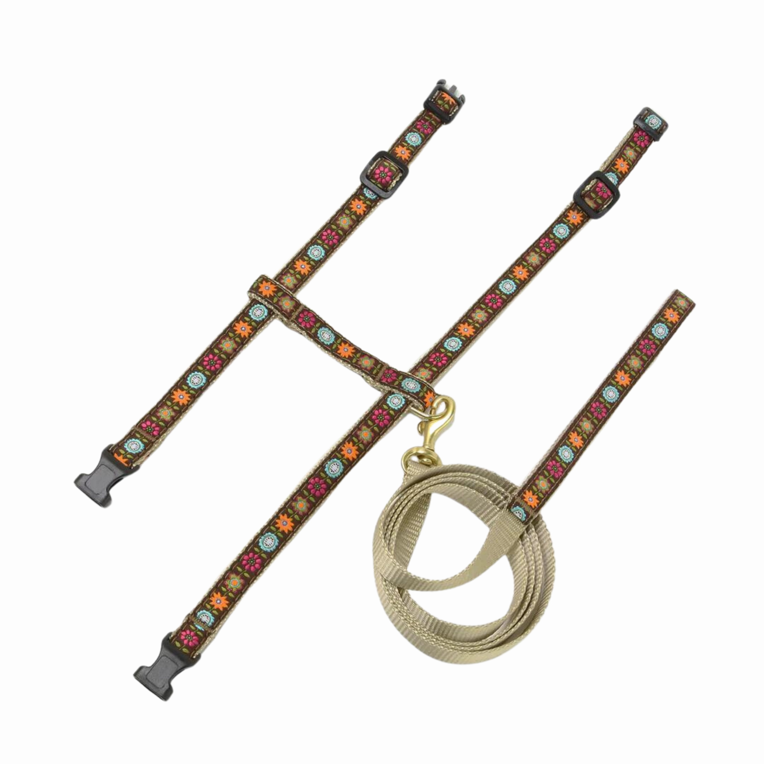 Cat Harness & Leash | Bella Floral
