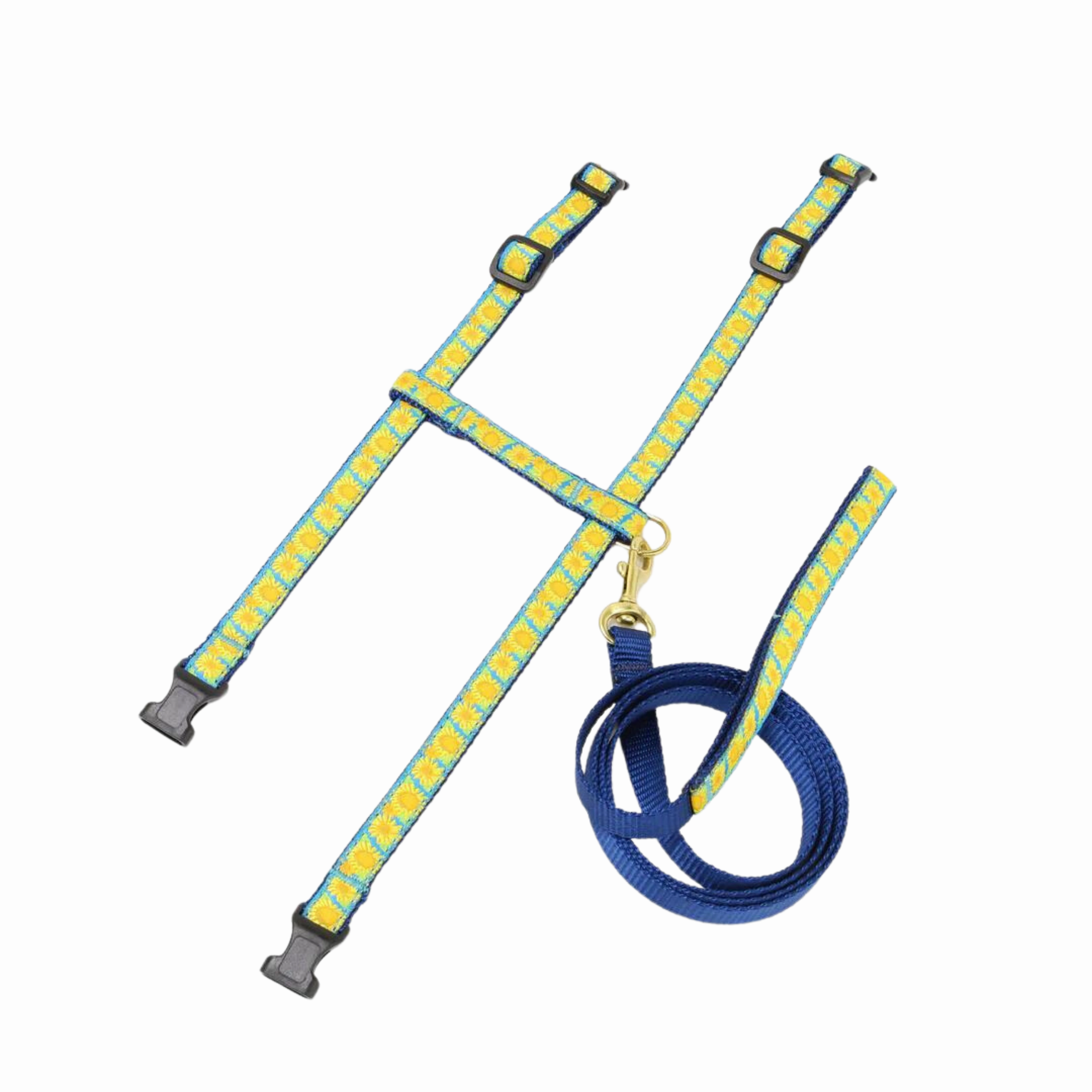 Cat Harness & Leash | Bright Sunflower