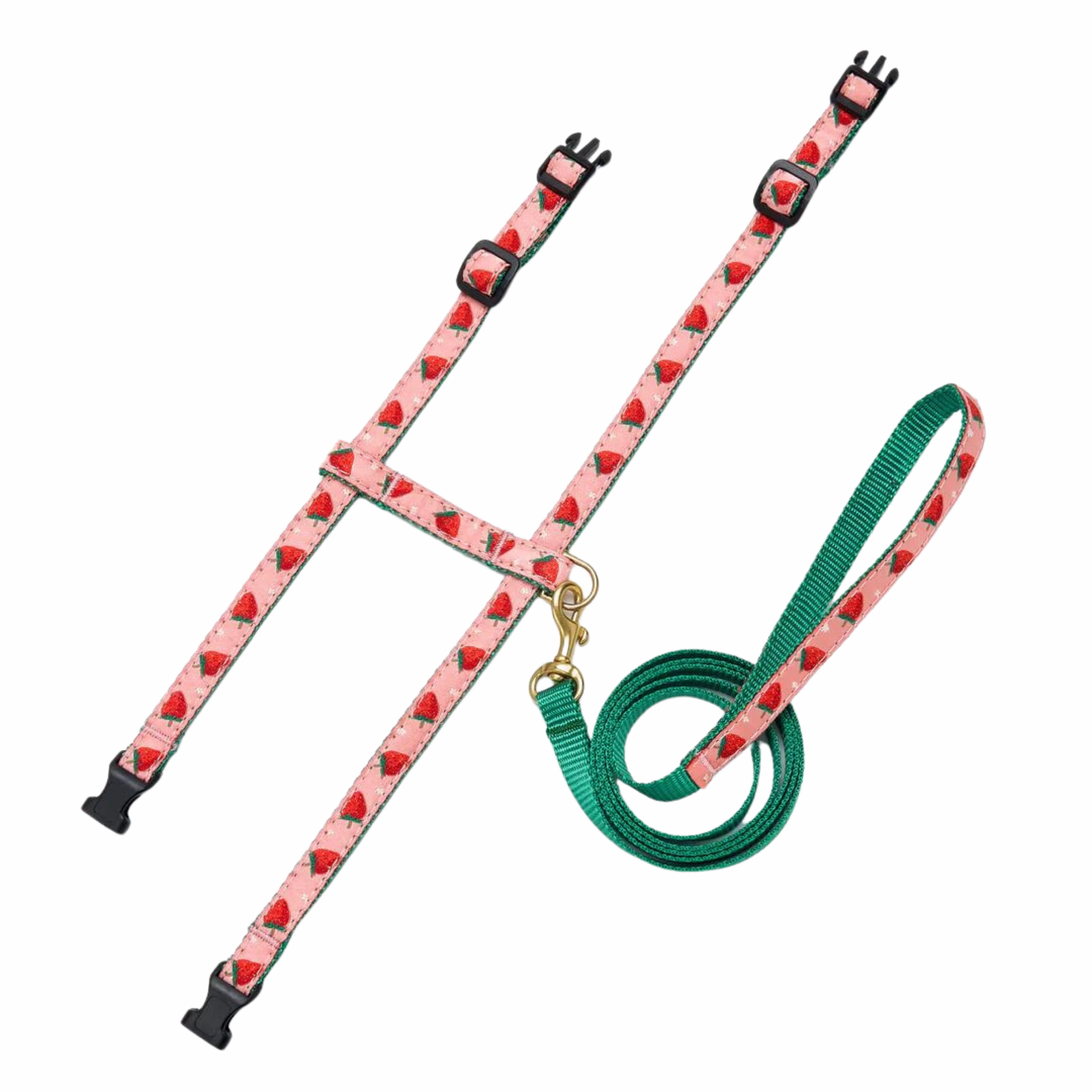 Cat Harness & Leash | Strawberry Fields