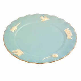 Cat Whisker Plate | Sky Blue