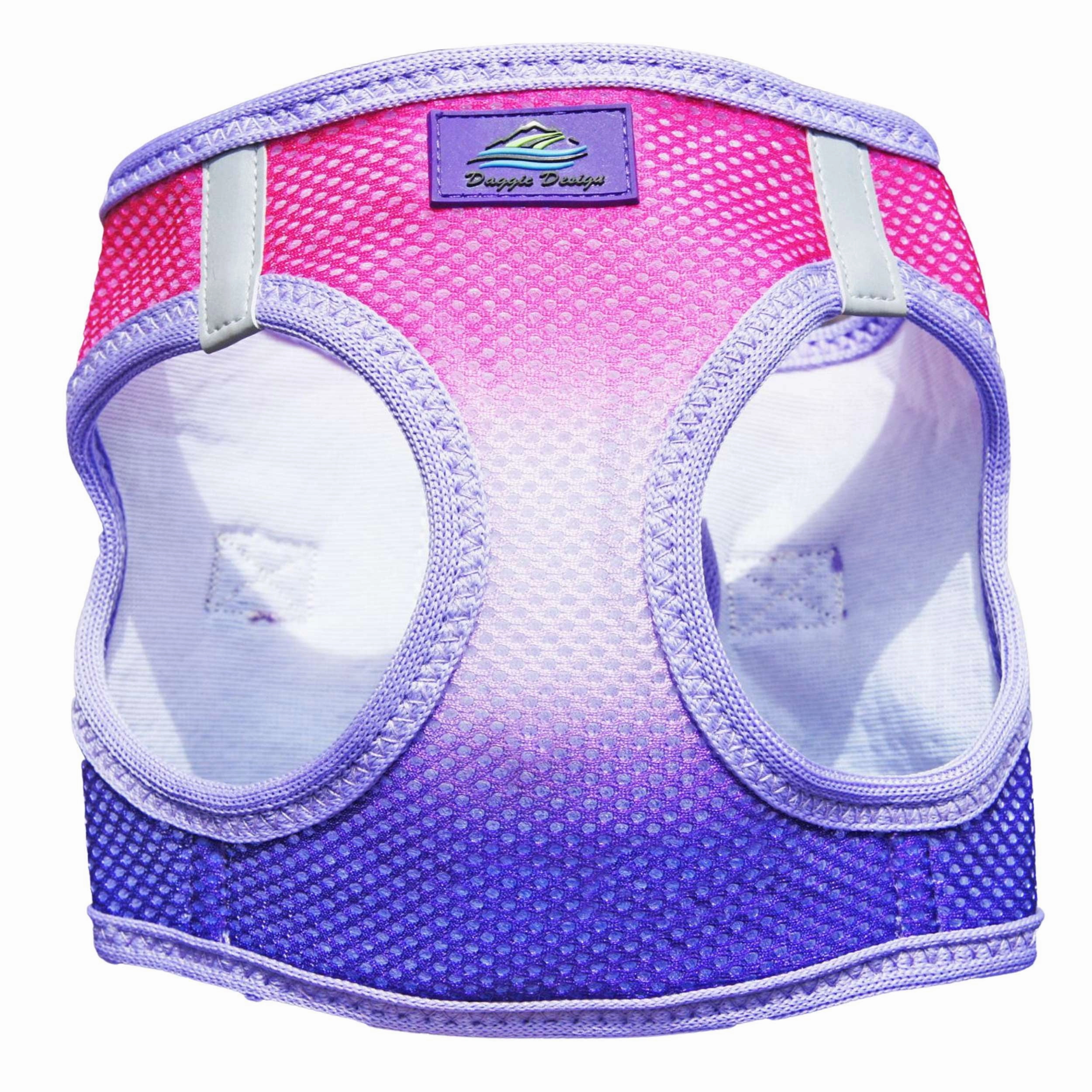 Choke-Free Mesh Harness | Ombre Raspberry Sundae