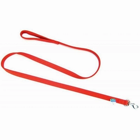 Coastal Pet Double Nylon Lead - Red - 72" Long x 1" Wide