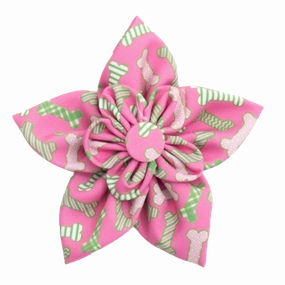 Collar Flower | Preppy Bones Pink