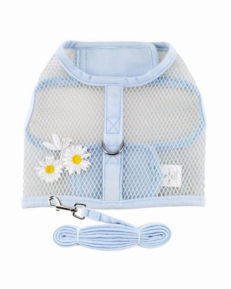 Cool Mesh Dog Harness in Daisy