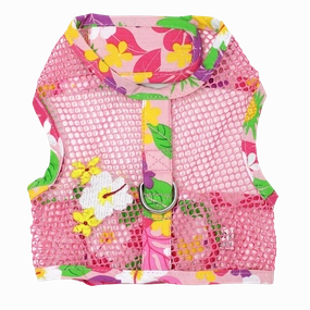 Cool Mesh Harness | Pink Hawaiian Floral