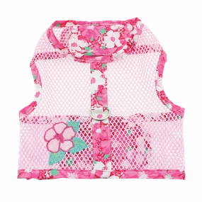 Cool Mesh Harness | Pink Hawaiian Hibiscus