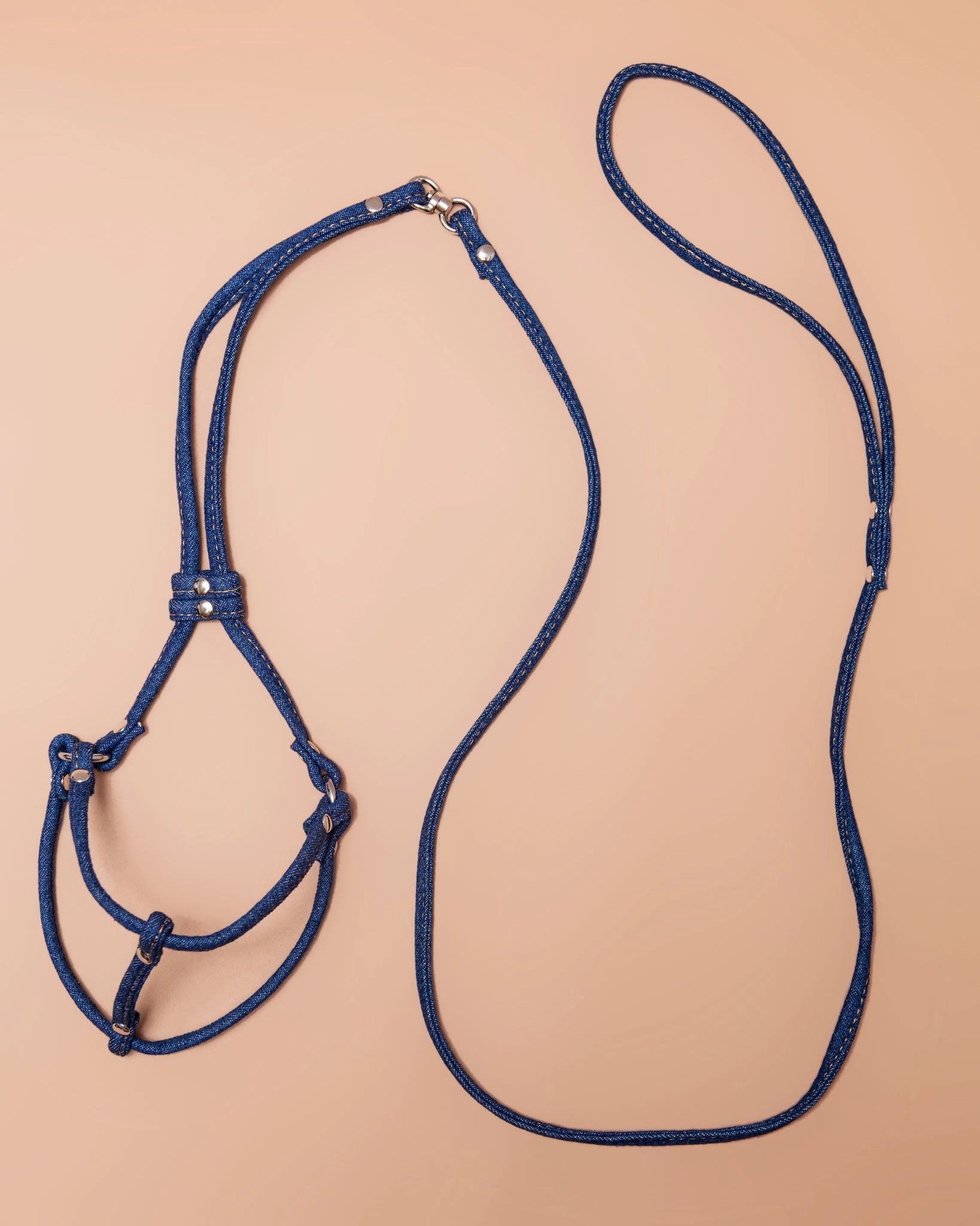 Denim Step-In Adjustable Dog Harness (Made in the USA)