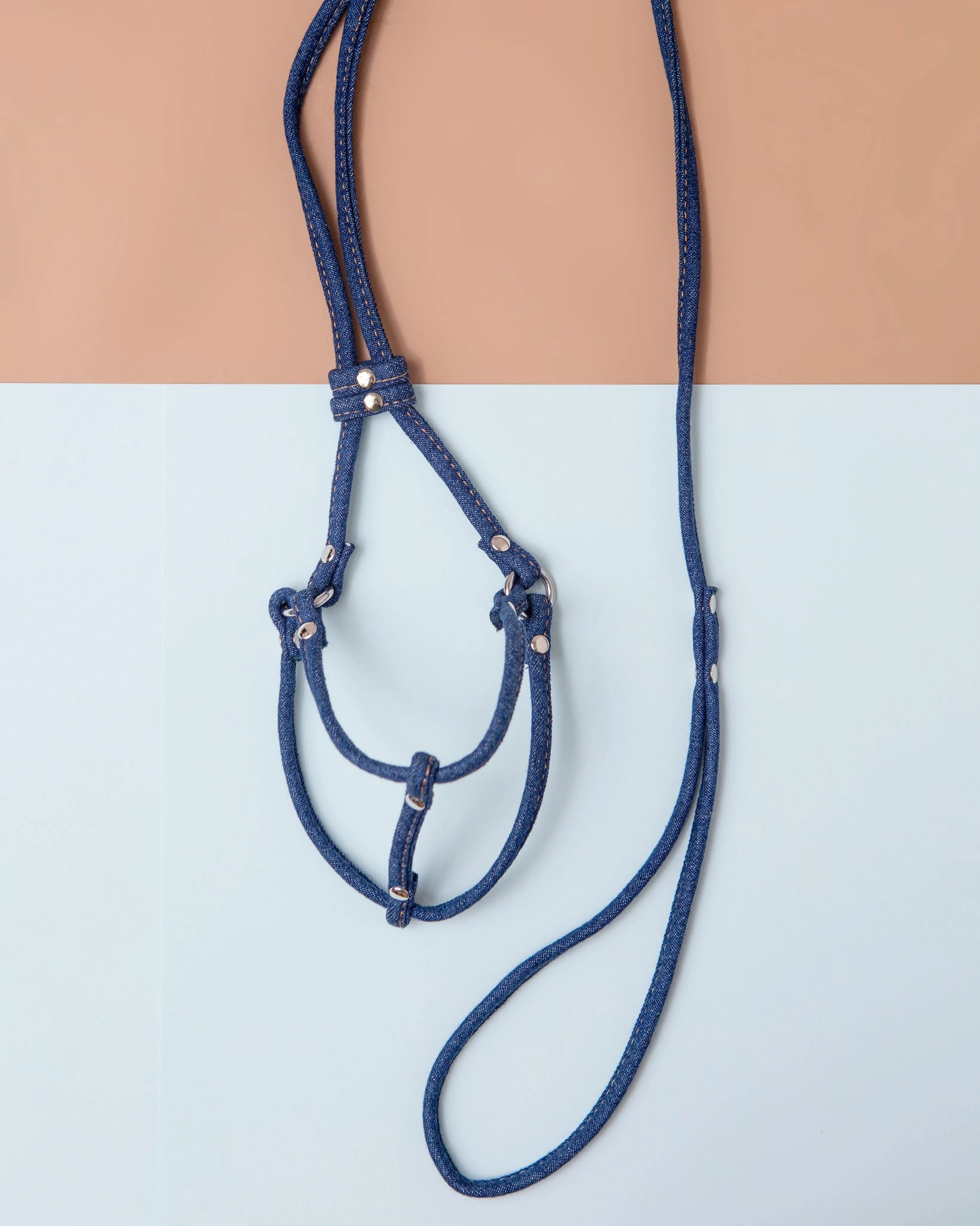 Denim Step-In Adjustable Dog Harness (Made in the USA)