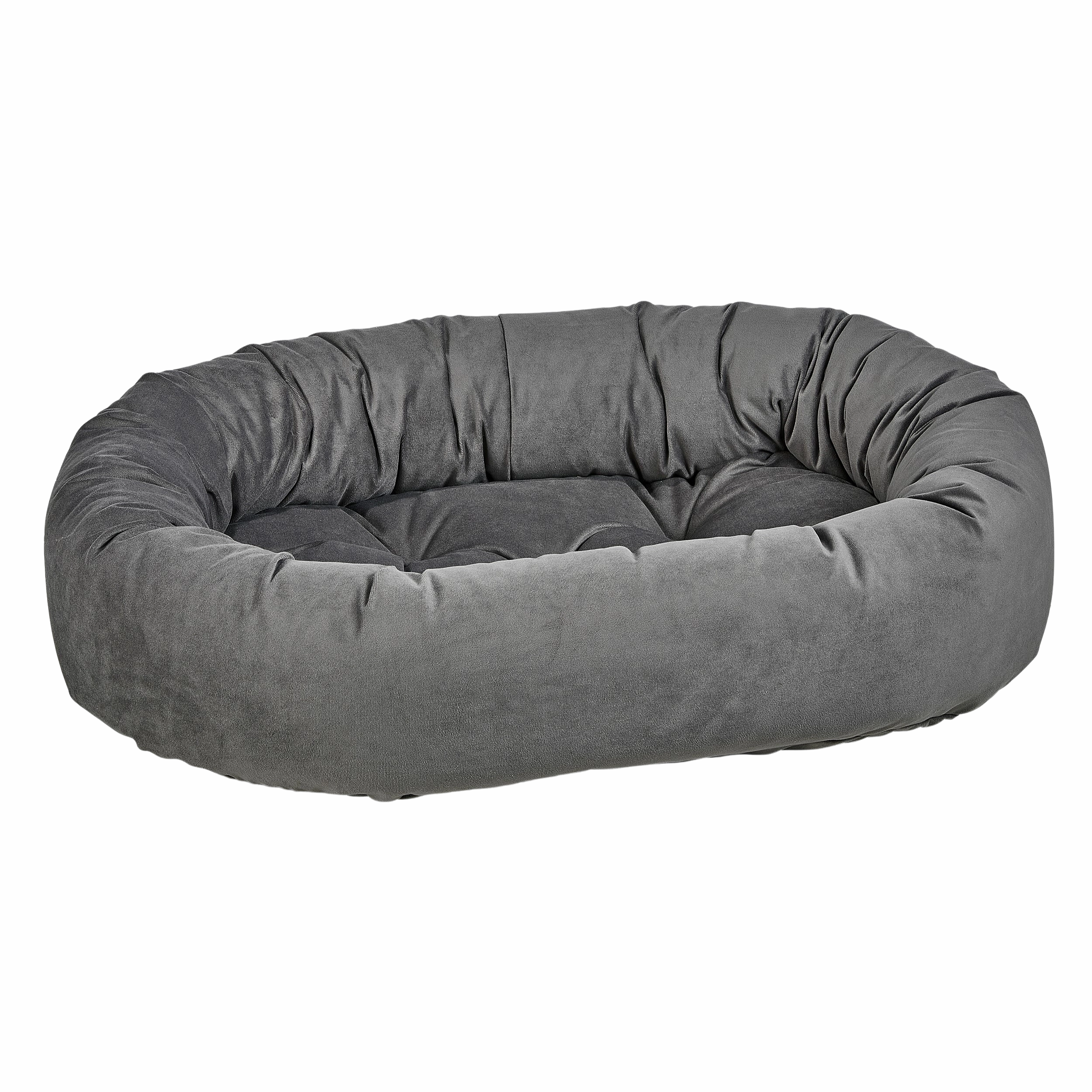 Donut Bed | Ash Microvelvet