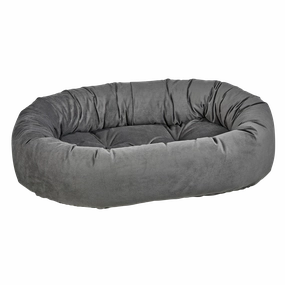 Donut Bed | Ash Microvelvet