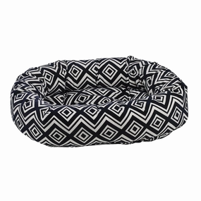 Donut Bed | Azure Microvelvet