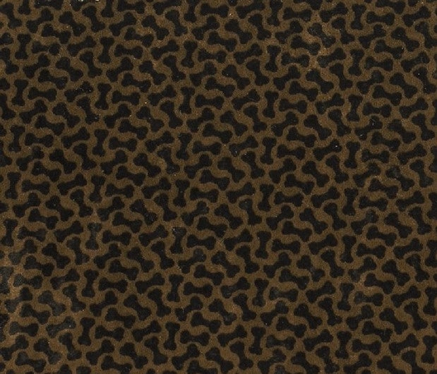 Donut Bed | Chocolate Bones Microvelvet