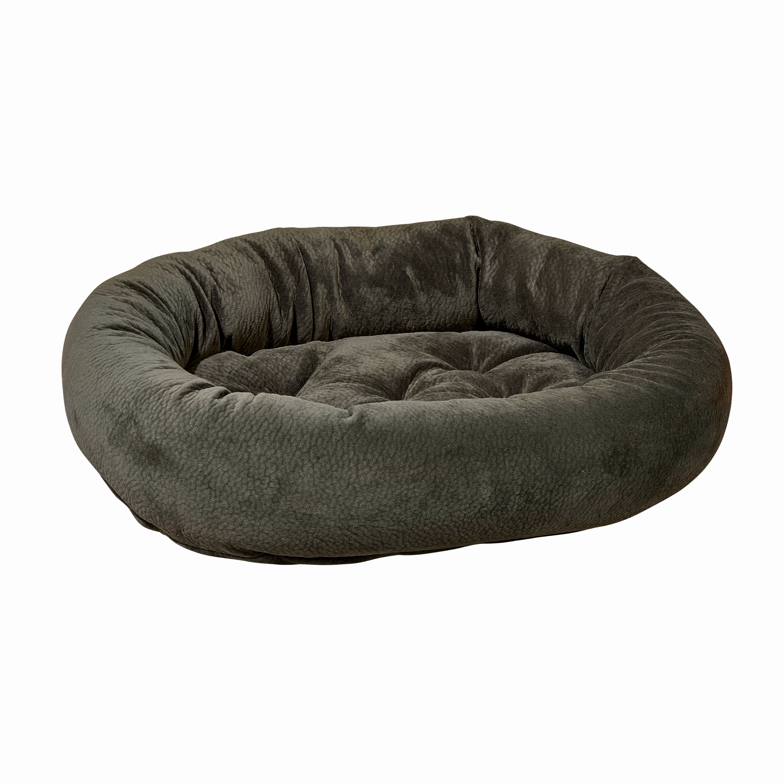 Donut Bed | Coal Microvelvet