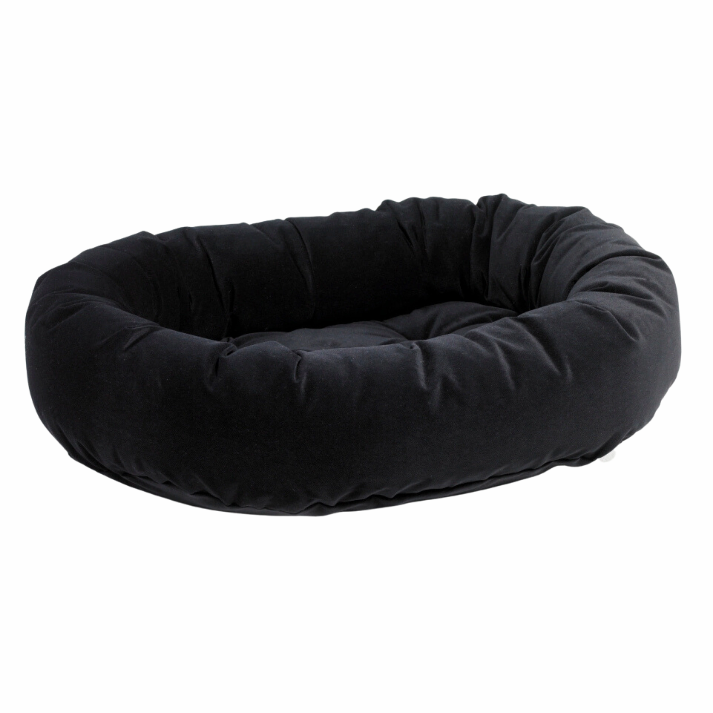 Donut Bed | Ebony Microvelvet