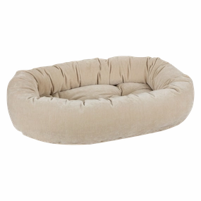 Donut Bed | Linen Washed Microvelvet