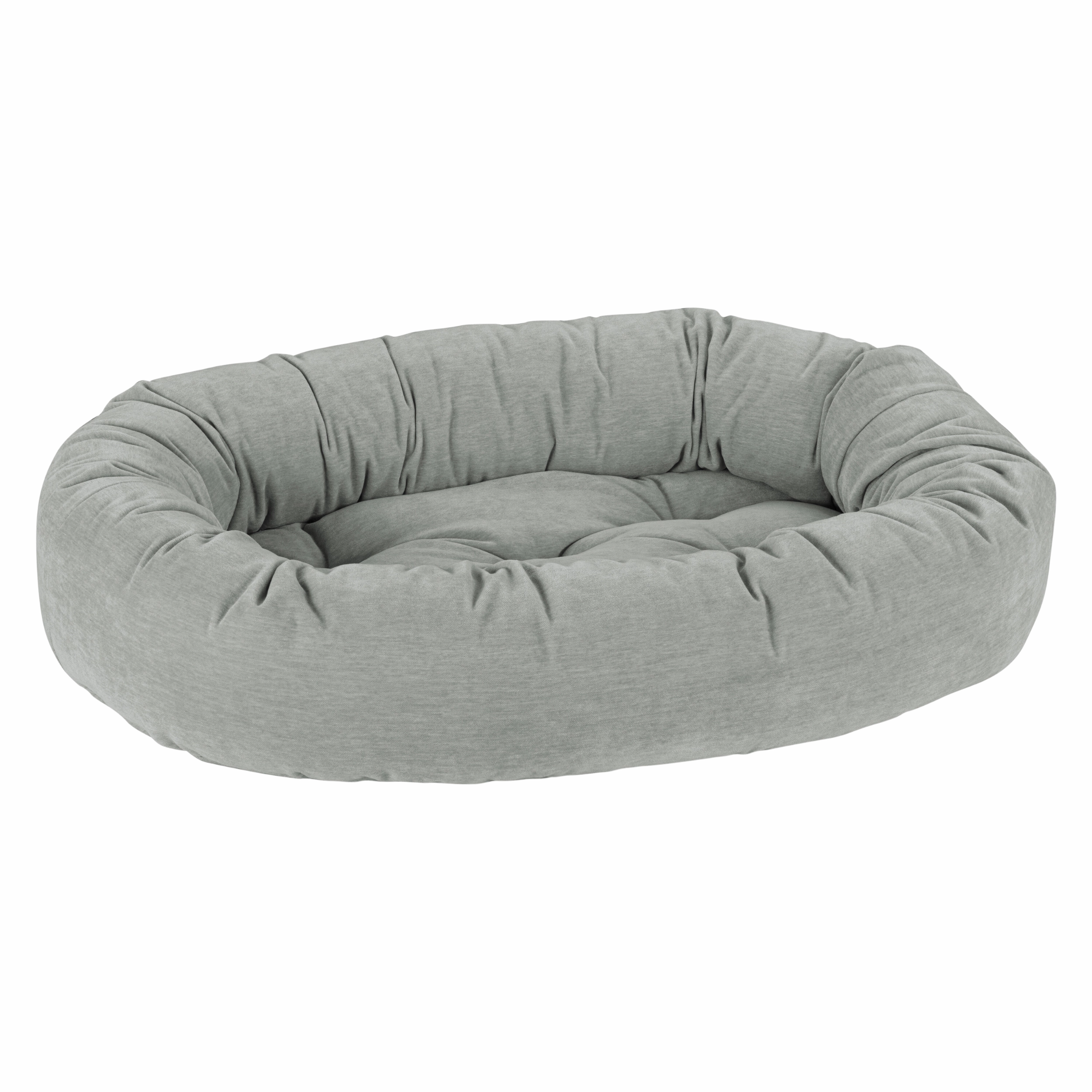 Donut Bed | Oyster Washed Microvelvet