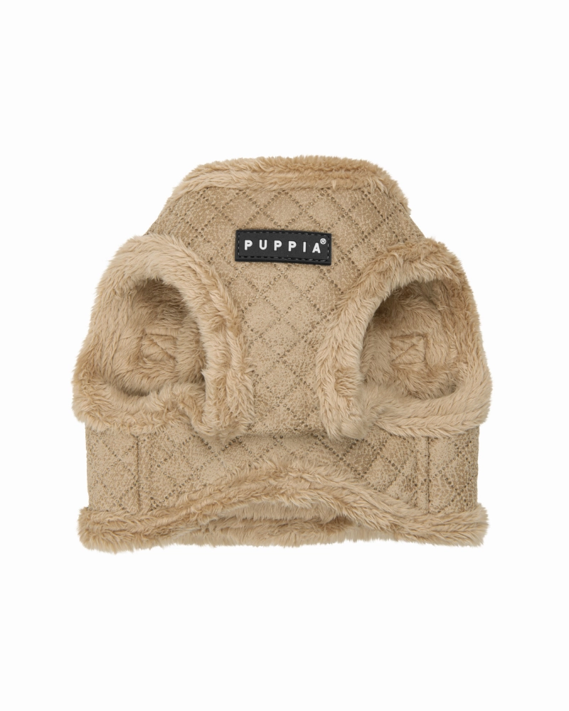 Douglas Quilted Vest Harness in Beige or Black