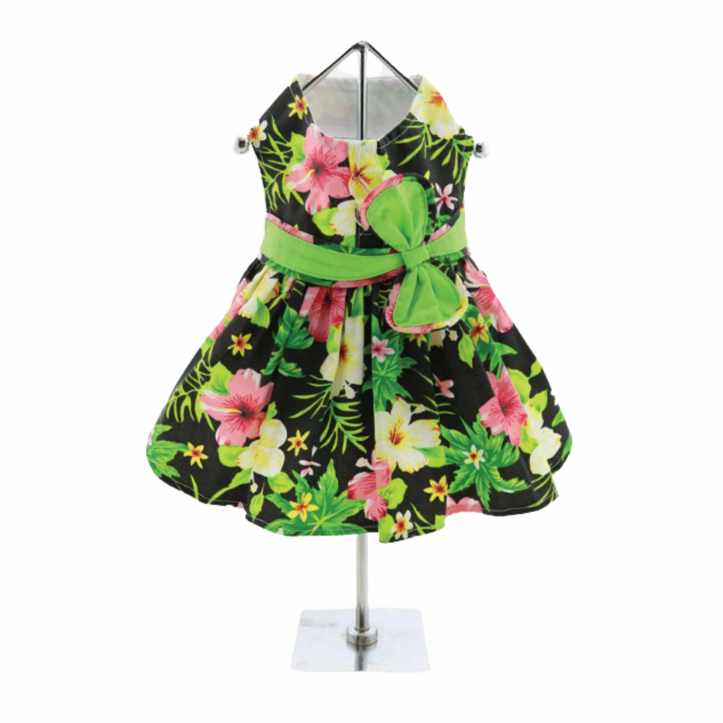 Dress | Black Hawaiian Hibiscus