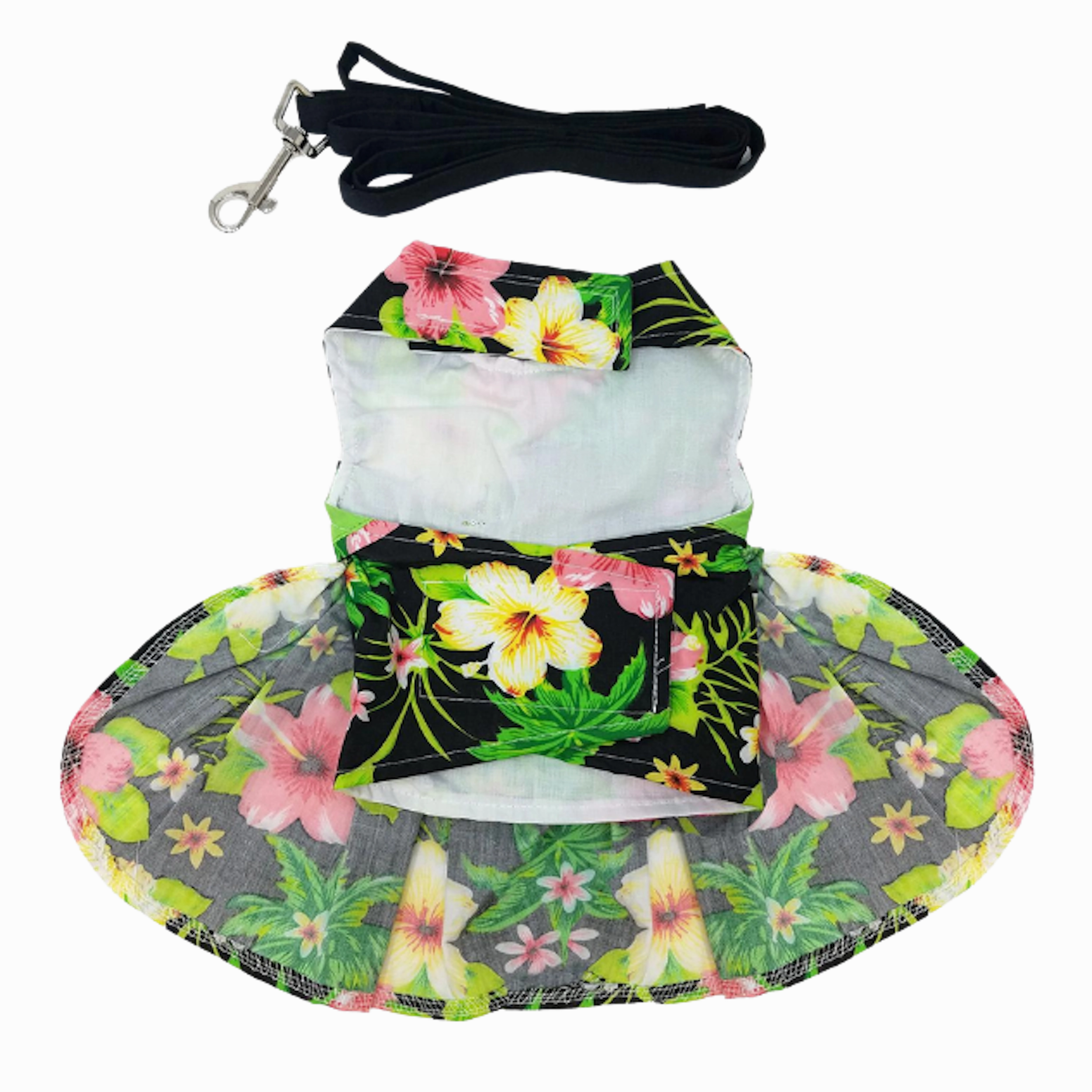 Dress | Black Hawaiian Hibiscus