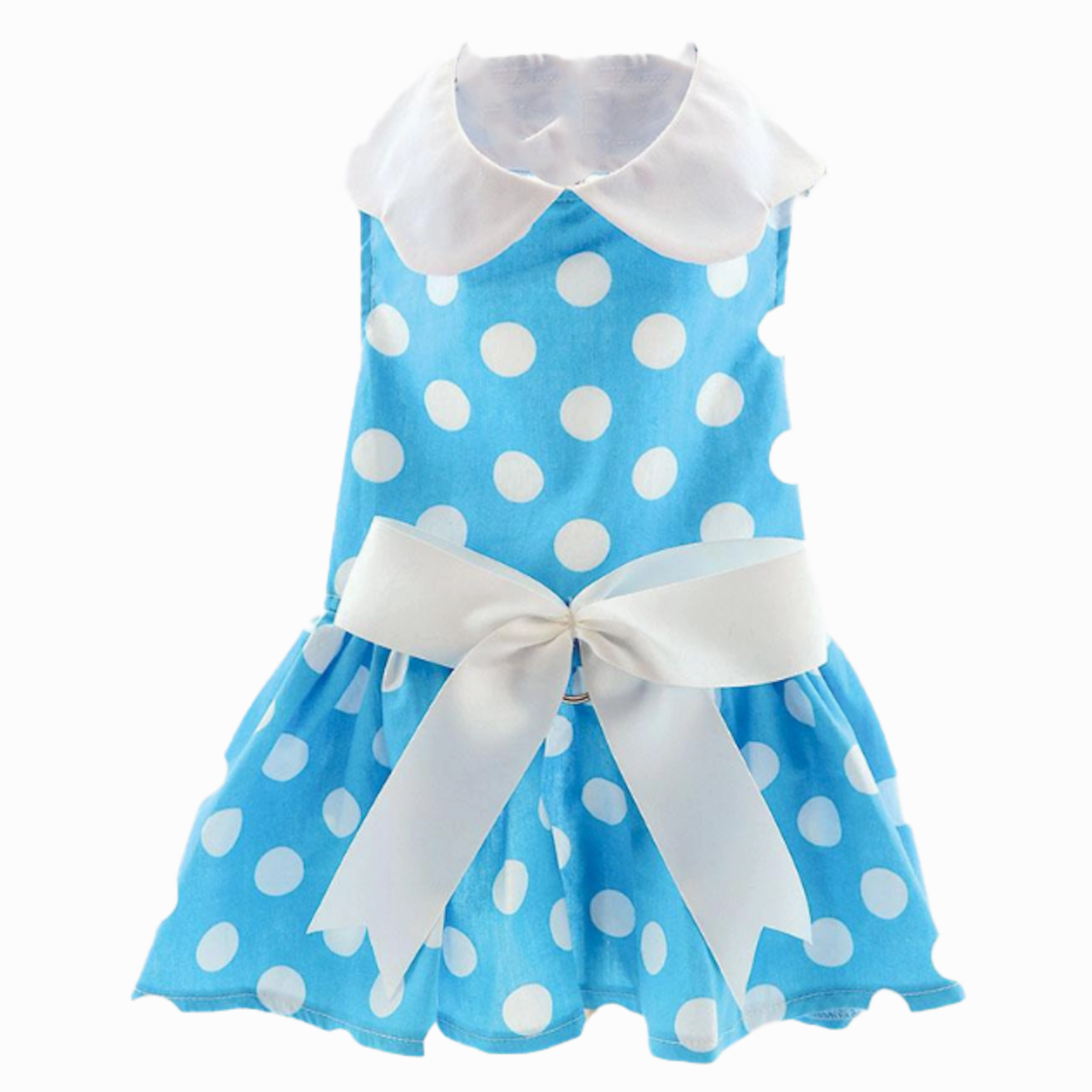 Dress | Blue Polka Dot