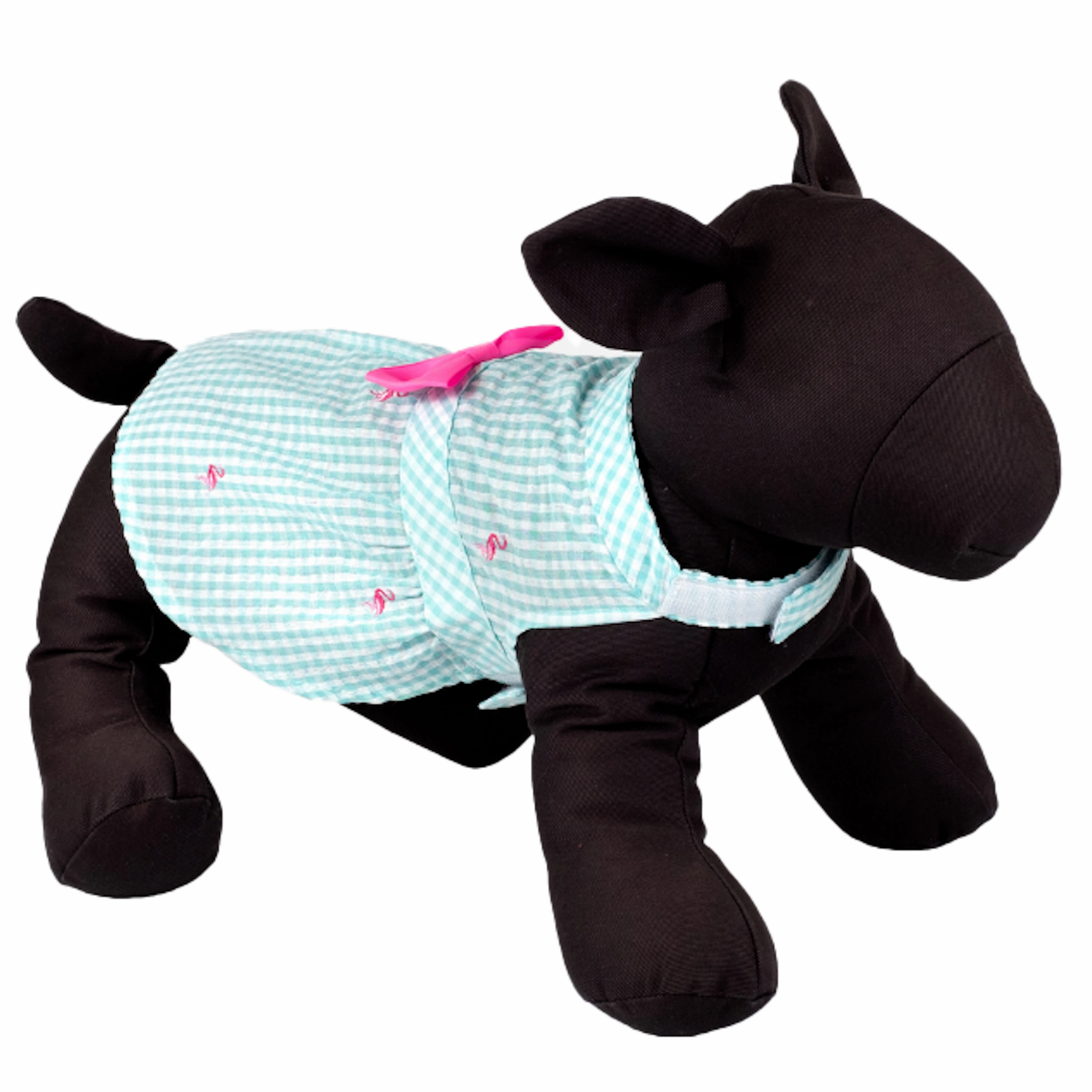 Dress | Gingham Flamingos