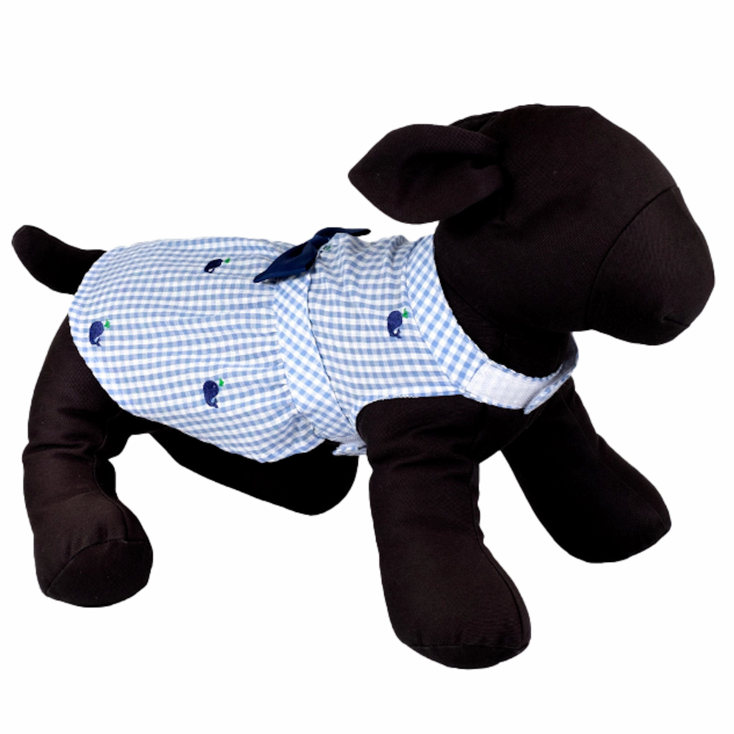 Dress | Gingham Whales