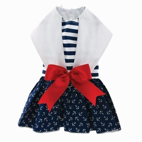Dress | Nautical Navy