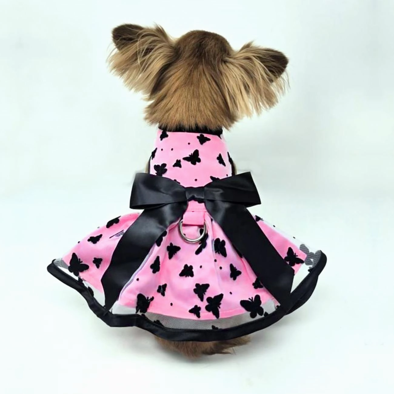 Dress | Pink & Black Butterfly