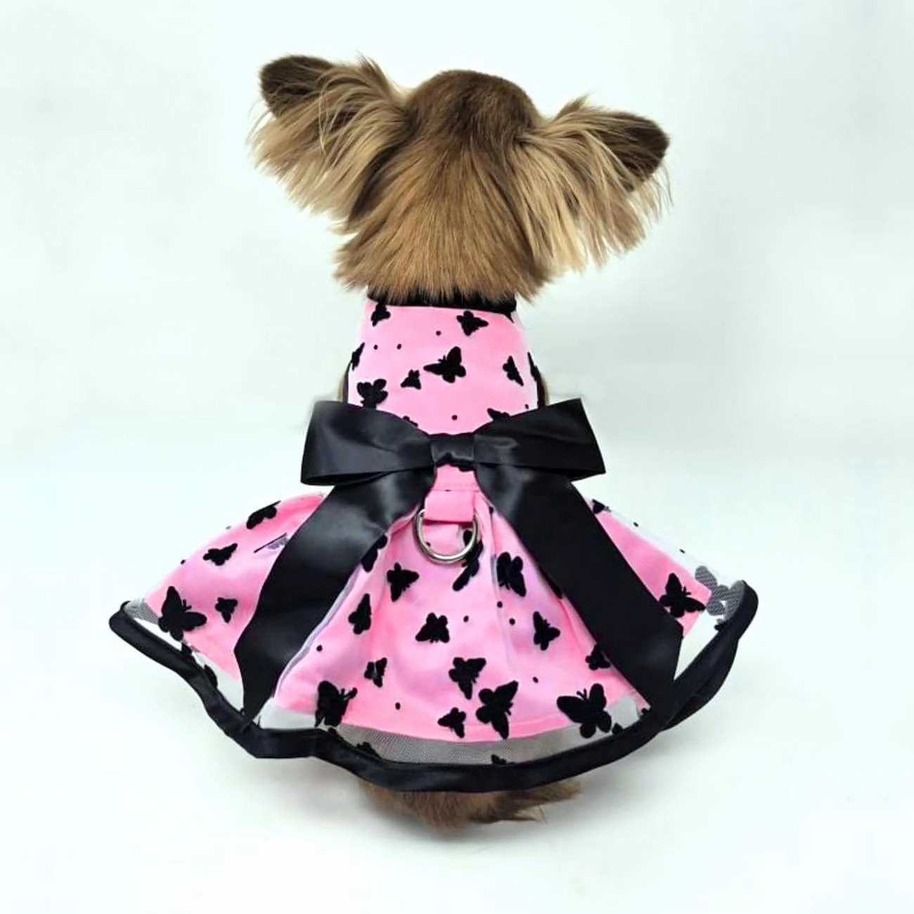 Dress | Pink & Black Butterfly