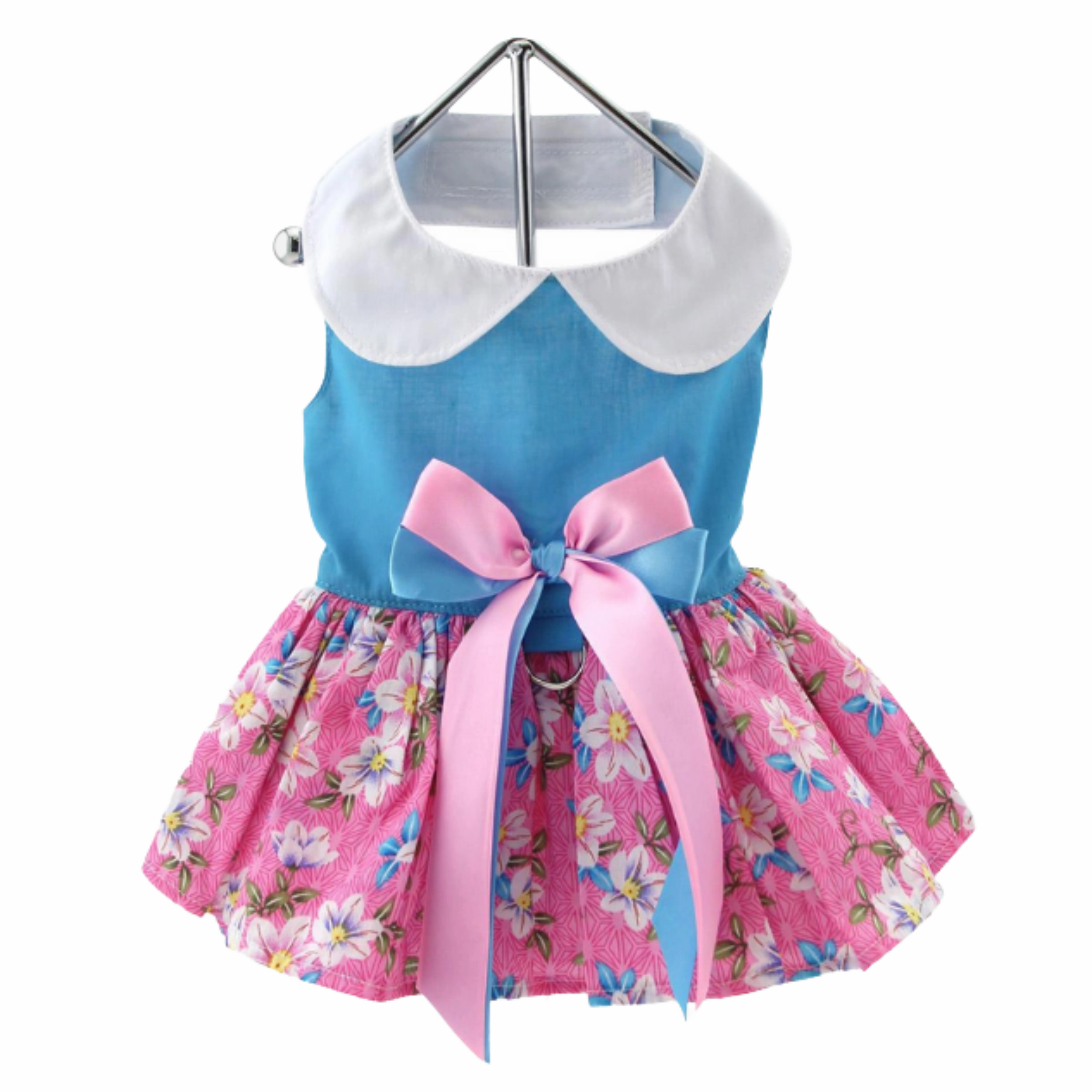 Dress | Pink Blue Plumeria