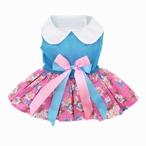 Dress | Pink Blue Plumeria