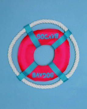 Floating Fetch Ring Dog Rope Toy
