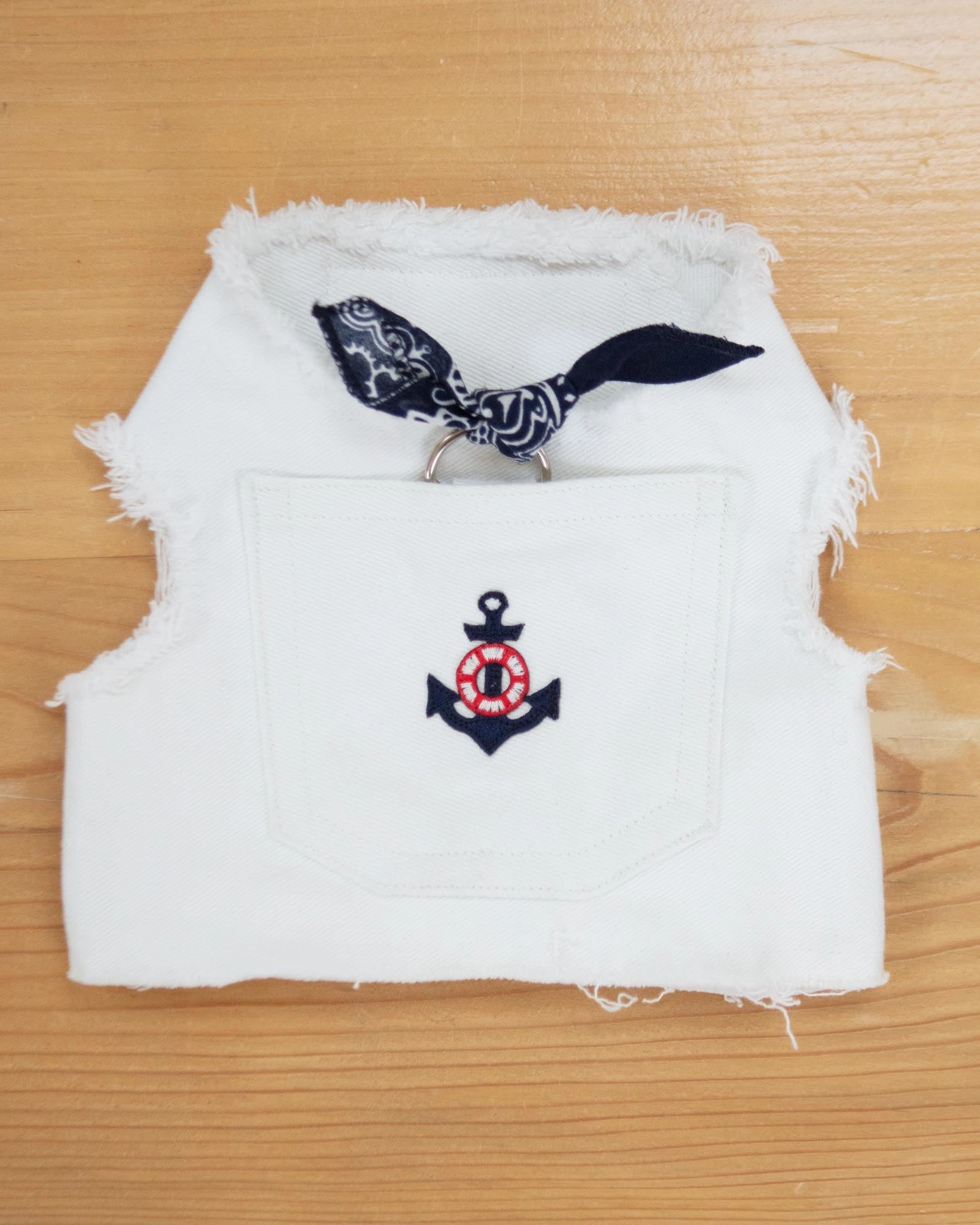 Hamptons Denim Dog Harness (Made in the USA) (Dog & Co. Exclusive)