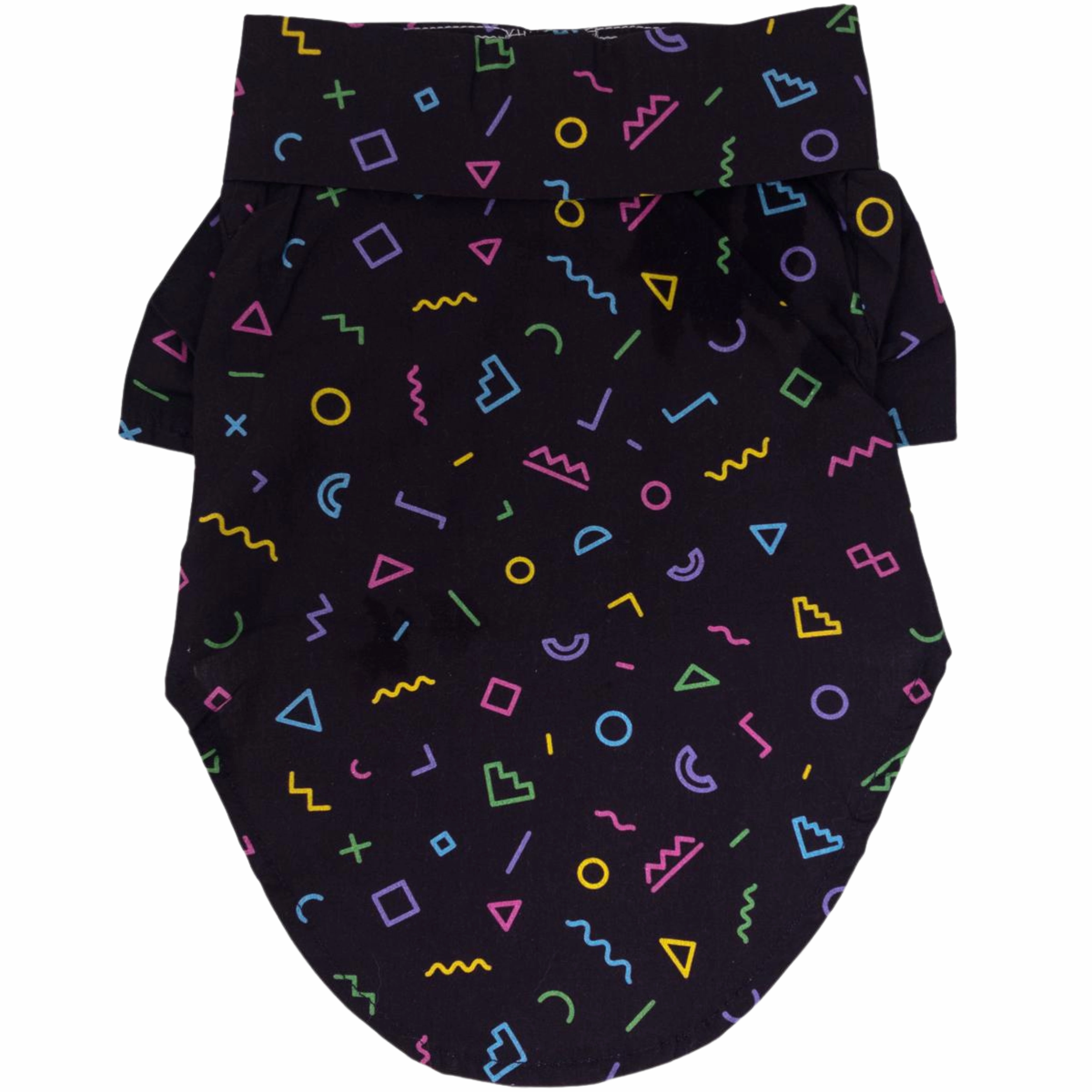 Hawaiian Camp Shirt | Geometric Retro